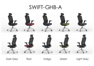 <span class=keywords><strong>KOHO</strong></span> & SITSTAR Chaise de bureau en maille ergonomique contemporaine personnalisée Fabricant de SHS en métal avec appui-tête réglable Couleurs personnalisées - Product Image 4
