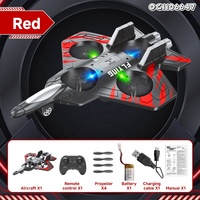 2025 Dowellin 2.4G 4CH mousse volante quadrirotor RC Drone combattant télécommande avion RC avion Drone jouet avec lumières