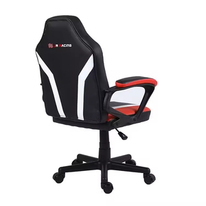 Chaise de jeu ergonomique moderne pivotante pour enfants, siège d'ordinateur confortable pour joueurs PC, avec vérin à gaz à 2 niveaux - Product Image 4