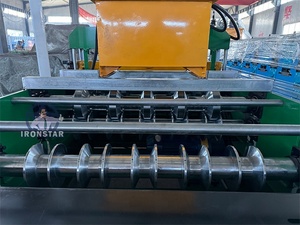 Máquina Automática para Formar Rollos <span class=keywords><strong>de</strong></span> Tejas Metálicas IBR para Sudáfrica, Zambia, Zimbabue, Kenia, <span class=keywords><strong>Nigeria</strong></span>, Ghana, Perú, Ecuador - Product Image 6