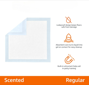 Tappetini Assorbenti <span class=keywords><strong>per</strong></span> Cani e Cuccioli con Design a 5 Strati Anti-Perdita e Superficie ad Asciugatura Rapida <span class=keywords><strong>per</strong></span> Addestramento, <span class=keywords><strong>Pannolini</strong></span> <span class=keywords><strong>per</strong></span> Animali Domestici Profumati - Product Image 2