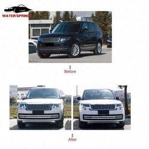 Kit carrosserie de haute qualité, mise à niveau 2023, style <span class=keywords><strong>SV</strong></span>, calandre, feux de jour, pare-chocs avant, kits carrosserie pour Range Rover Vogue 2018-2022 - Product Image 2