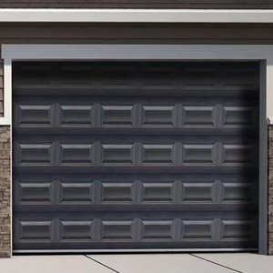 <span class=keywords><strong>Garage</strong></span> aérien sectionnel en aluminium isolé motorisé avec télécommande et contrôle Wifi <span class=keywords><strong>porte</strong></span> industrielle pour les maisons - Product Image 2