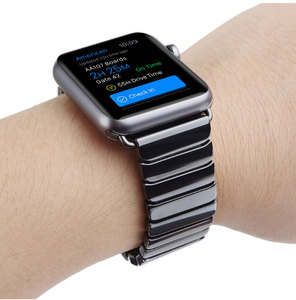 Bracelet en céramique pour hommes bracelets de montre intelligente pour <span class=keywords><strong>Apple</strong></span> <span class=keywords><strong>Watch</strong></span> 8 Ultra 4 <span class=keywords><strong>5</strong></span> 6 7 Iwatch 38 40 42 44 41 45 46 49mm Bracelet - Product Image 3