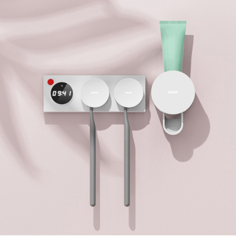 Аксессуары для ванной комнаты Hands-Free дозатор для зубной пасты для зубной щетки для зубных щеток стерилизатор дезинфекции держатель для зубных щеток