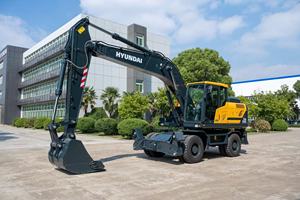 2024 año nueva marca Hyundai HW210 excavadoras de ruedas 21 toneladas maquinaria de construcción hidráulica nuevas excavadoras de ruedas Hyundai HW210 - Product Image 6