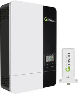 Growatt SPF 5000ES 5000W 5KW yüksek verimli aşırı yük koruması kapalı ızgara güneş güç inverteri