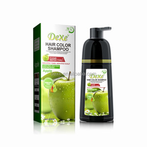 Tinte para el Cabello en <span class=keywords><strong>Crema</strong></span> DEXE de Alta Calidad, Coloración Permanente sin Amoníaco, Color Castaño Natural y Negro, Champú en <span class=keywords><strong>Crema</strong></span> para Teñir el Cabello, 72 96 Horas - Product Image 6