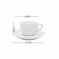 Ensemble de tasses à café en céramique turque de petite capacité classique avec logo personnalisé, provenant de Chine, modèle LW-LN5091802, pour cadeaux d'affaires
