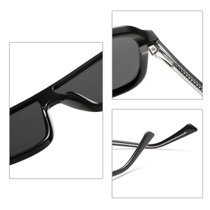 Custom Unisex Polarized <b>Sunglasses</b> Tr90 2026 <b>Sunglasses</b> High Quality Black Glasses Mens Square <b>Sunglasses</b> - Product Image 4