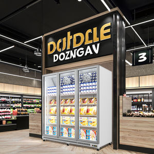 Refrigerador Comercial con Inversor, Refrigerador de Bajo Ruido con Enfriamiento por Aire, Garantía, Congelador de Ahorro de Energía, <span class=keywords><strong>Vitrina</strong></span> <span class=keywords><strong>para</strong></span> Tiendas - Product Image 4