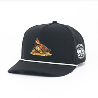 Impression personnalisée du logo pour casquette laser avec cordon blanc et visière incurvée