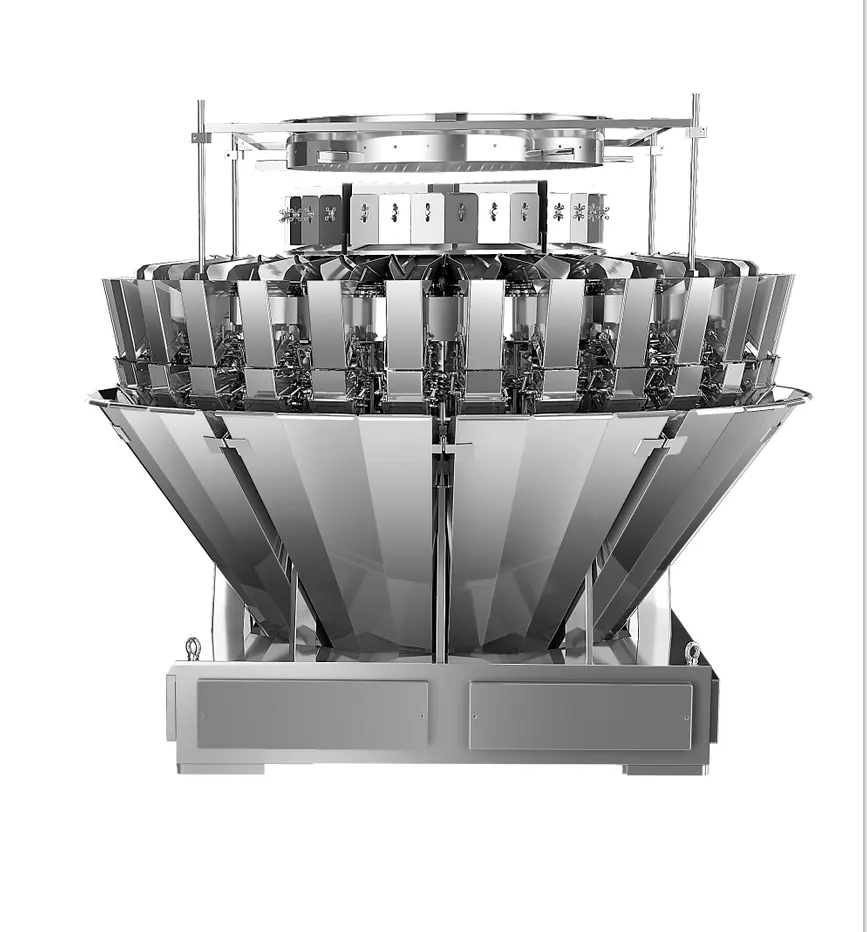 PLC 제어 혼합 제품 너트 multihead weigher 플랫폼