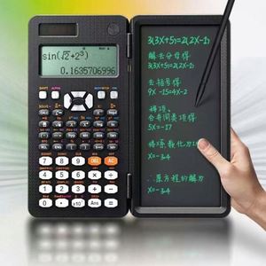 เครื่องคิดเลขวิทยาศาสตร์แบบกราฟฟิก 12 หลัก พร้อมจอ LCD ขนาด 6.5 นิ้ว สำหรับการสอบทางธุรกิจ  พร้อมกระดานเขียน LCD - Product Image 4