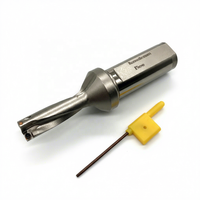 Outils Grewin - Foret en carbure CNC 2D 3D 5D avec plaquettes indexables SPMG WCMX haute performance et durée de vie prolongée pour tour CNC