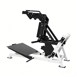 Machine à Squat Réglable avec Plateforme de Levage, Coussinets d'Épaule Larges et Épais <span class=keywords><strong>pour</strong></span> Entraînement Intensif des Jambes - Product Image 2