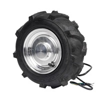 Roue de moyeu BLDC pour Robots sans conducteur Moteur à engrenages de moyeu sans balais à basse vitesse Moteur de moyeu avant