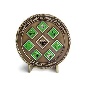 Hiçbir Minimum ücretsiz tasarım 3D çinko alaşımı altın gümüş pirinç Metal paralar özel yapılmış kopya para - Product Image 3