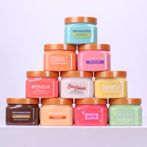 Gommages exfoliants parfumés aux fruits, directement de l'usine, pour éclaircir et nourrir la peau - Product Image 2