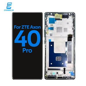 Écran LCD de remplacement original pour ZTE Axon 40 <span class=keywords><strong>Pro</strong></span>, prix d'usine en gros, pièce de réparation pour téléphone portable Full HD, numériseur d'affichage - Product Image 1