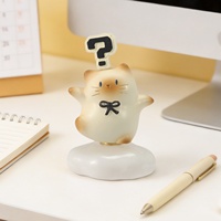 Cat PAI Happy-Go-Round Blind Box Figurine de chat rotative mignonne pour bureau, figurine d'action animale Kawaii, vente en gros