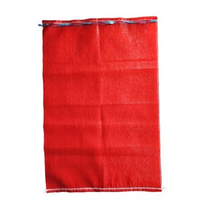 Sacs en filet plastique réutilisables à prix de gros avec cordon de serrage pour pommes de terre, oignons, fruits et œufs - Product Image 6