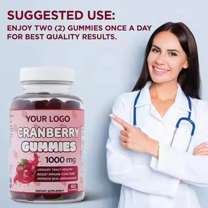 OEM özel etiket kızılcık Gummies şekersiz yetişkin vitaminleri sakızlı şeker güzellik ve bağışıklık desteği için - Product Image 6