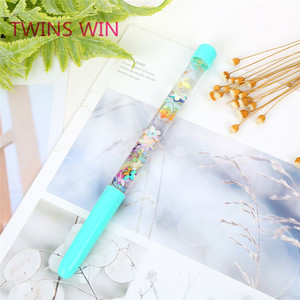 Buatan Cina diskon alat tulis lucu grosir multifungsi pena bola tinta Gel warna-warni lucu 0.5mm 1999 - Product Image 3