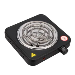 YQ-100B-2家電電気マルチクッカーポータブルスパイラルコイルバーナーホットプレート電気ストーブノブ制御付き - Product Image 2