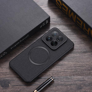 Coque de téléphone magnétique pour Xiaomi 15T, texture 14T Pro pour Xiaomi 14 Pro, coque de protection anti-chute - Product Image 6