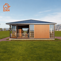 détachable à charpente en acier personnalisée en usine Maison conteneur de vie modulaire portable avec salle de bain et cuisine