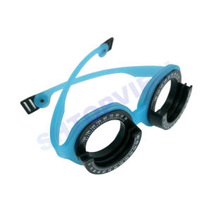 Shtoew – monture de lunettes d'essai pour enfants, Rb 307, bleu lac, ovale, monture complète, lentille remplaçable pour examens oculaires - Product Image 4