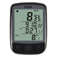 Compteur de vélo filaire, rétro-éclairé, ordinateur, prix d'usine, rappel de vitesse, chronomètre étanche pour bicyclette