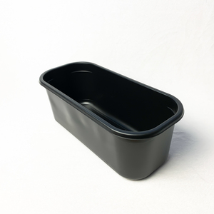 <span class=keywords><strong>Bac</strong></span> à glace noir en <span class=keywords><strong>plastique</strong></span> de 5 <span class=keywords><strong>litres</strong></span> avec couvercle, personnalisable, pour présentoirs de gelato et chariots de congélation - Product Image 6