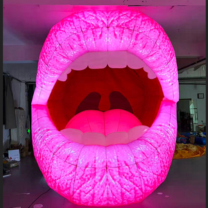 Venta Caliente: Boca Inflable <span class=keywords><strong>Gigante</strong></span> Personalizada/Besos Inflables/Labios Inflables para Publicidad Inflable - Product Image 1