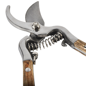 Sécateur de jardin VERTAK, lame en acier forgé, durable, <span class=keywords><strong>avec</strong></span> <span class=keywords><strong>manche</strong></span> en bois, pour la taille des plantes et des fleurs - Product Image 2