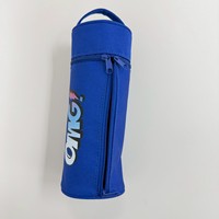 Juego de Papelería HAUHWA, Estuche de Lápices con Cierre de Cremallera y Tubo Redondo de Tela, para Uso Escolar y de Oficina, Hecho en China, Superventas