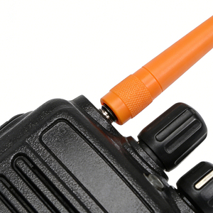 Antena Flexible Naranja y Negra para Walkie Talkie de 15 Pulgadas UHF VHF con Conector SMA Hembra para Uso en Interiores y Exteriores - Product Image 6