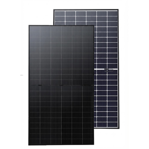 Panneau solaire monocristallin demi-coupé, module solaire bifacial à double vitrage haute efficacité, pour système d'énergie solaire domestique et commercial - Product Image 1