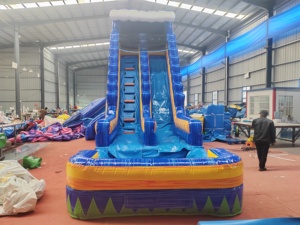 Tobogán Acuático Inflable Oasis para Patio Trasero con Aspersores Integrados y Cañón de Agua - Instalación Rápida para Niños - Product Image 2