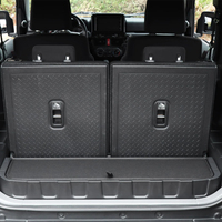 Boîte de rangement pour coffre de voiture en ABS pour Suzuki Jimny 2019+ JB64/JB74 3 portes JMN153, organiseur de coffre, boîte de rangement, boîte à outils