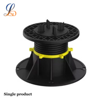 Système de support universel réglable et imperméable, parfait pour les sols surélevés en extérieur, les terrasses de piscine, les balcons, les aménagements paysagers