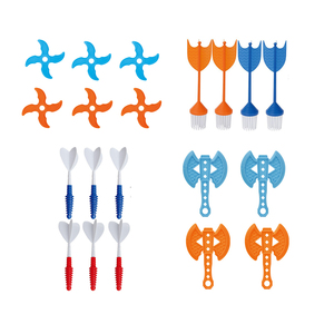 Jeu de lancer de haches en famille pour s'amuser dans le jardin |   Ensemble de fléchettes à pointes sûres pour enfants et adultes |   Jeux légers pour l'intérieur et l'extérieur - Product Image 3