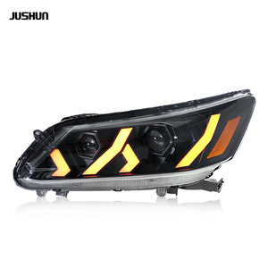 Conjunto de Faros Delanteros Jushun para Honda Accord 9.ª Generación, Lámpara de Proyección LED Mejorada - Product Image 2