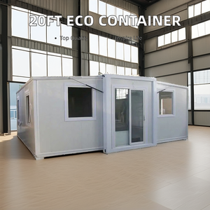 Portable 2-5 Bedroom Expandable Prefab Villa 20Ft 40Ft Foldable Shipping Container House Mobile Home Container Houses - Product Image 4