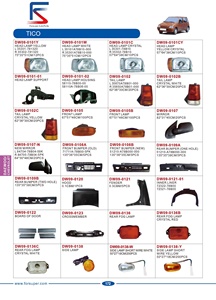 Đèn đuôi halogen cho đèn Daewoo Tico autro 35670a78b01-000 35650a78b01-000 - Product Image 3