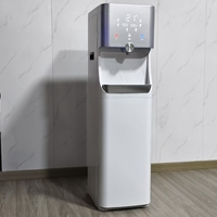 Distributeur d'eau chaude et froide autonome OEM à chargement par le bas avec filtre purificateur d'eau RO et UF en plastique