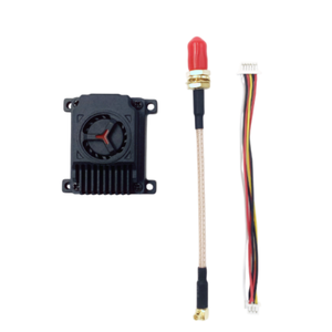 Émetteur vidéo FPV haute puissance 3,3G 4W 16 canaux longue portée 6,5 MHz large bande 7-36V CC avec antenne SMA pour drones FPV - Product Image 2