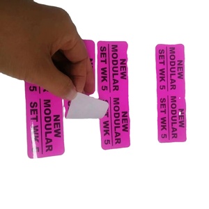 Customsized Neon nhãn huỳnh quang sticker cho Đảng và biểu tượng cảnh báo - Product Image 3