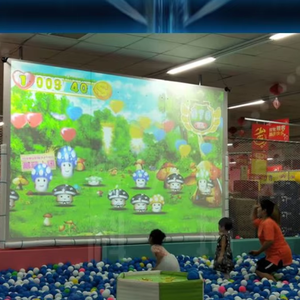 Proyector de pared interactivo <span class=keywords><strong>3D</strong></span> AR para niños, juego de bolas que funciona con monedas para interiores, proyección interactiva AR divertida en el parque - Product Image 3